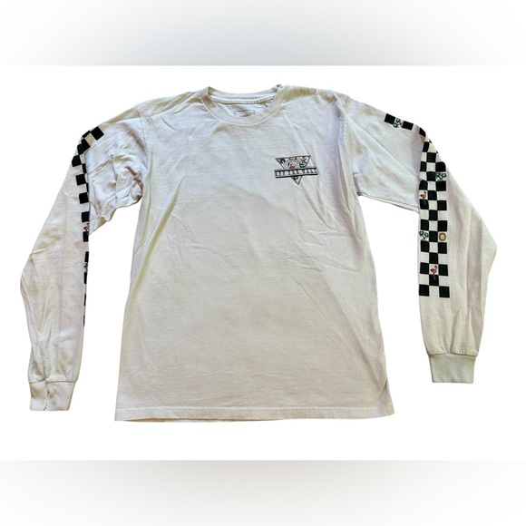 Vans Other - VANS Off The Wall Checkered Sleeve Shirt Mens Size Small
